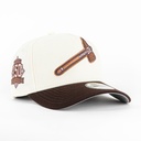 Gorra New Era A-Frame BRAVES 150TH NATU/BROW 940AF | Snapback Visera Semicurva