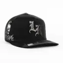 Gorra Bigg Boss LA  ANGEL Y DEMONIO BLK | Snapback Visera Semicurva