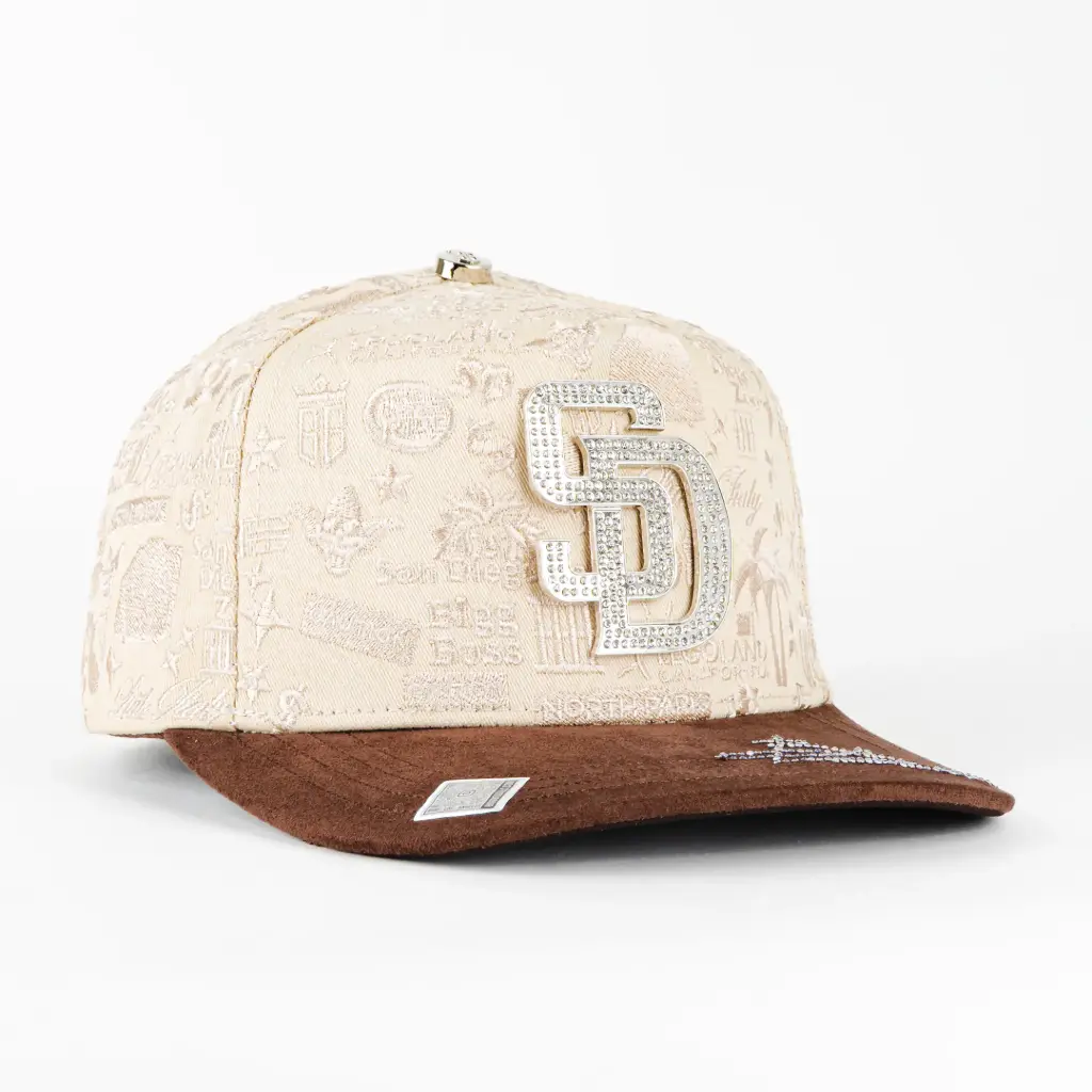 Gorra Bigg Boss SAN DIEGO BEIGE | Snapback Visera Semicurva