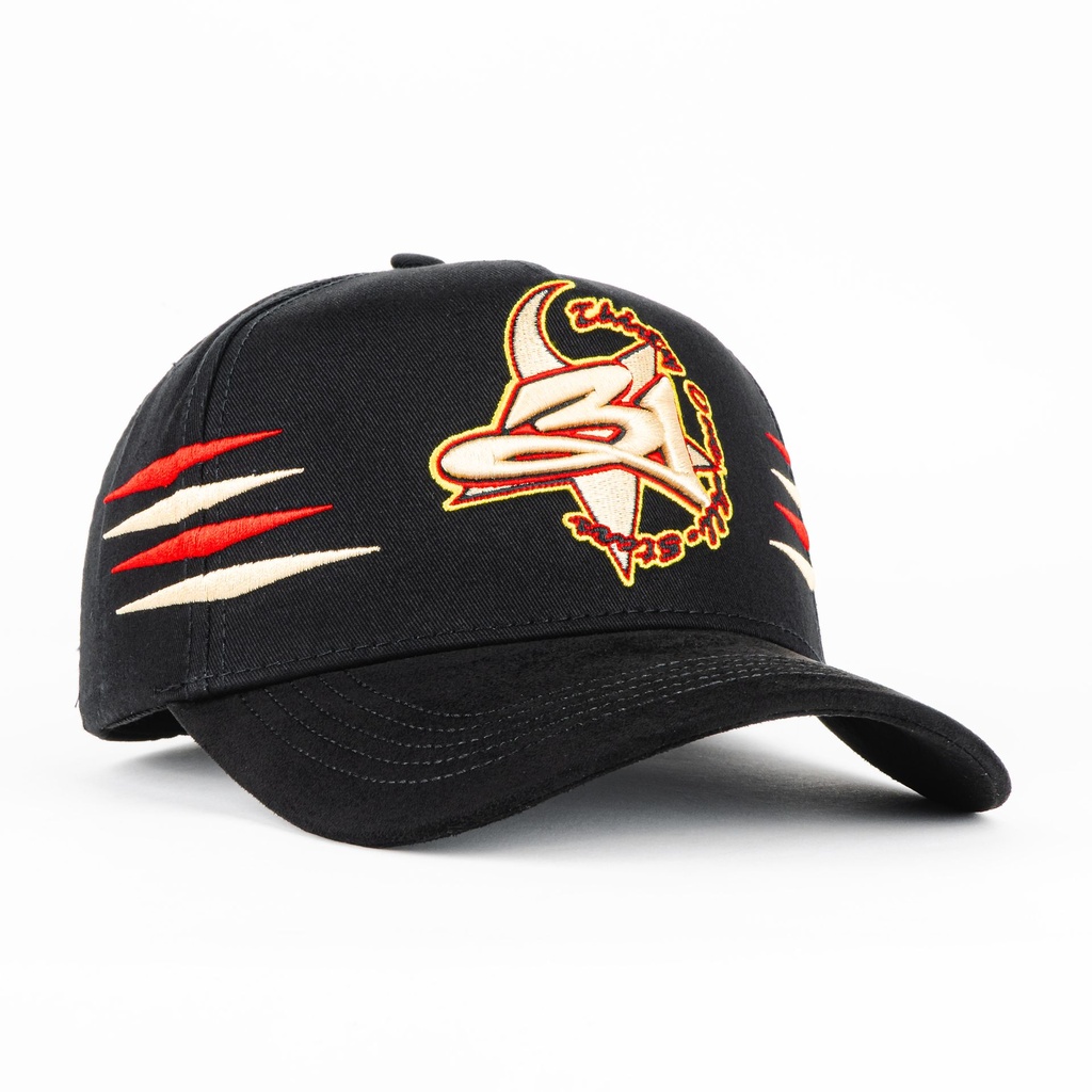 Gorra 31 Hats 31 STARS BLACK | Snapback Visera Curva