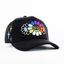 Gorra INNEDIT MURATRAVIS FLOWER COLORS | Snapback Visera Semicurva