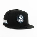 Gorra New Era ORIOLES CITY BLACK | Snapback Visera Semicurva