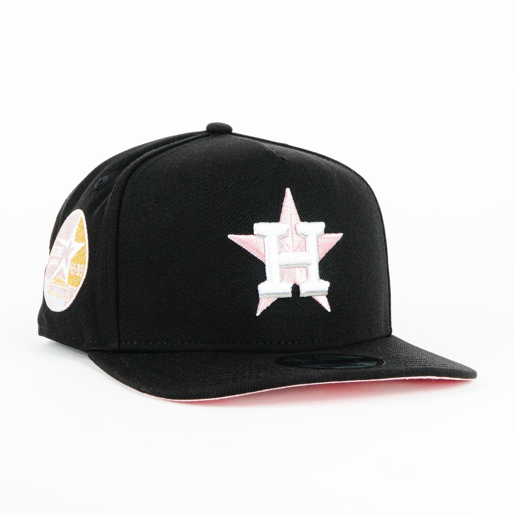 Gorra New Era ASTROS 35 YEARS BLK/PINK 950AF | Snapback Visera Semicurva