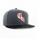 Gorra New Era WHITE SOX CHARCOAL/BLACK | Snapback Visera Semicurva