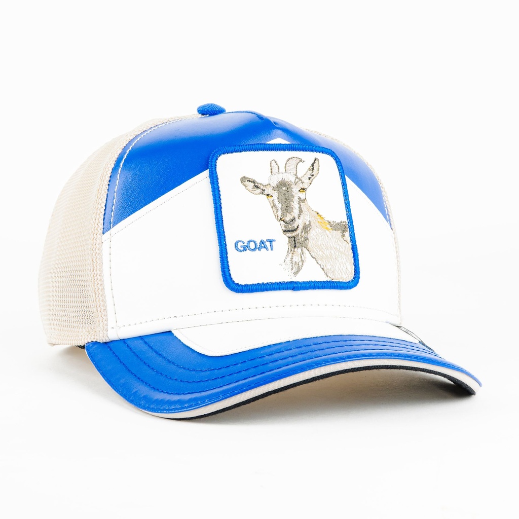 Gorra Goorin Bros MOTO GOAT BLUE  Snapback Visera Curva
