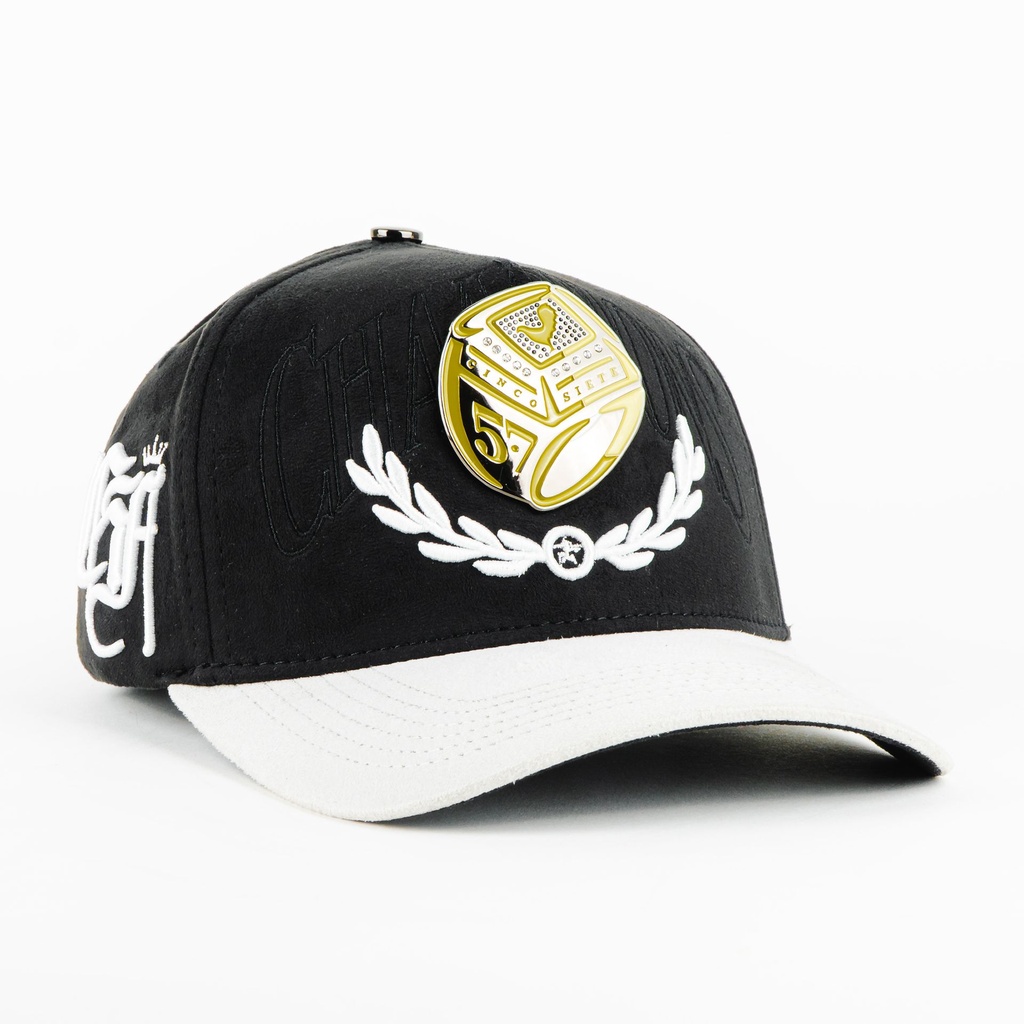 Gorra 5.7 ANILLO GALLO 57 BLK/GREY CURVA | Snapback Visera Curva