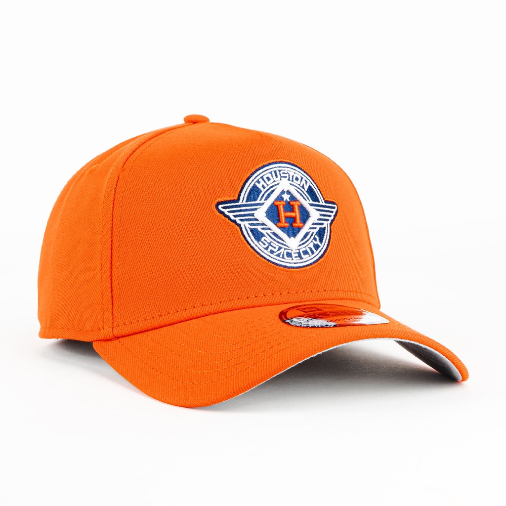 Gorra New Era ASTROS SPACE CITY ORANGE 940F | Snapback Visera Curva