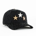 Gorra Barbas Hats CT THREE STARS BLACK | Snapback Visera Curva