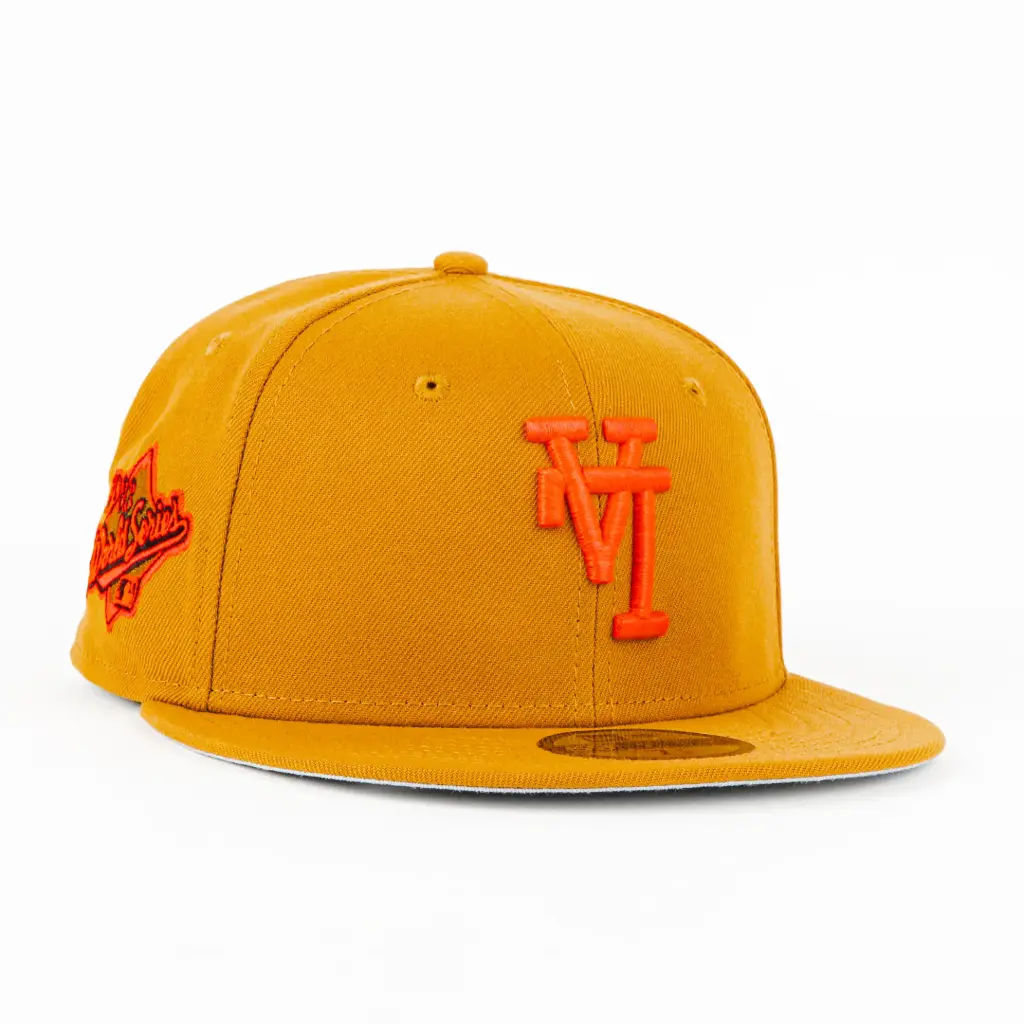 Gorra New Era DODGERS WS 1988 CAMEL | CERRADA Visera Plana