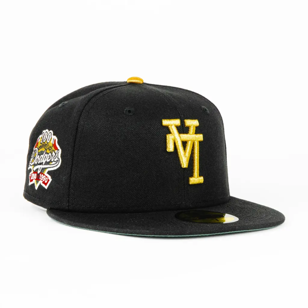 DODGERS 100TH BLK/GOLD