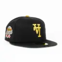 Gorra New Era DODGERS 100TH BLK/GOLD | CERRADA Visera Plana