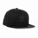 Gorra New Era ASTROS BASIC ALL BLACK | CERRADA Visera Plana