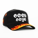 Gorra Ace Hats GOOD BOYS BLACK | Snapback Visera Semicurva