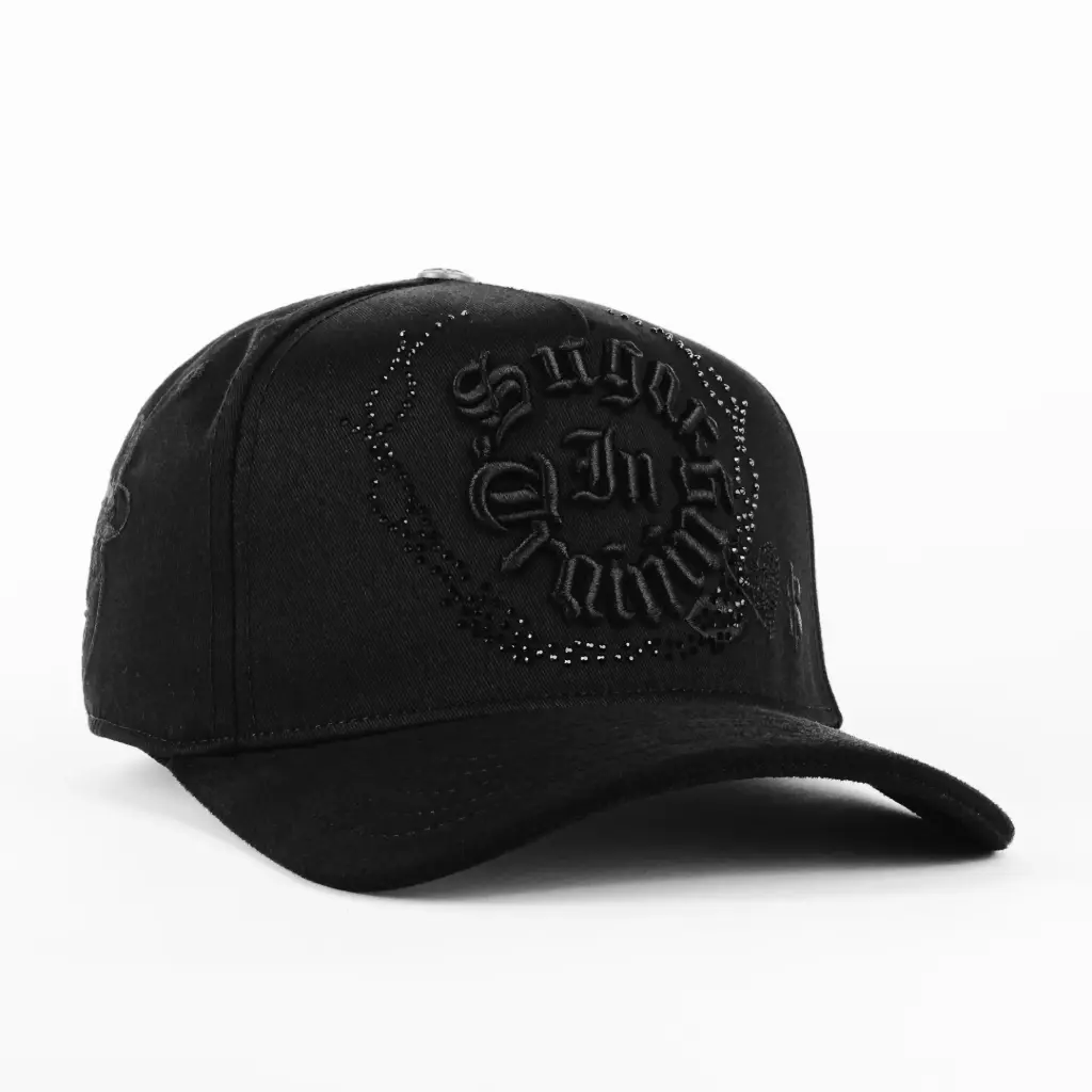 Gorra JC Hats SUGAR XY BLACK | Snapback Visera Semicurva