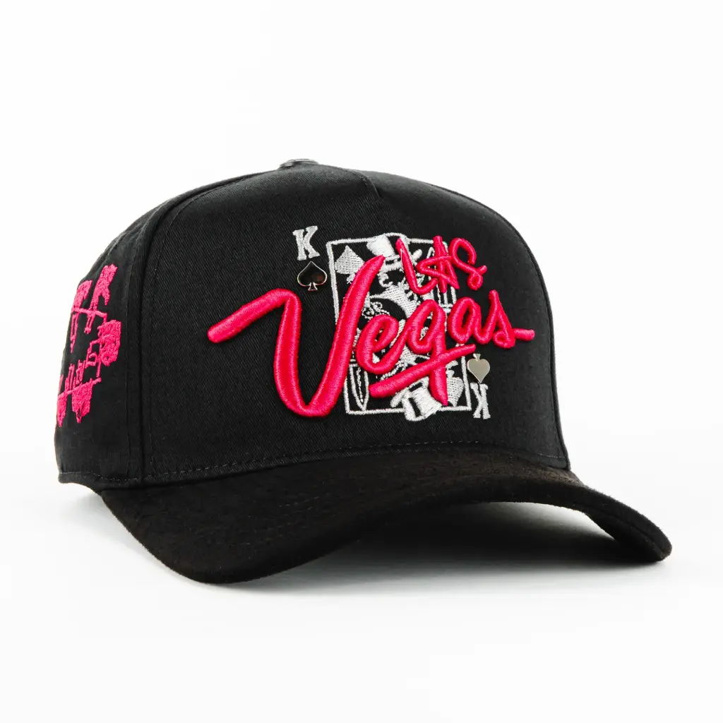 Gorra JC Hats KING CARD XY BLACK | Snapback Visera Semicurva