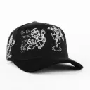 Gorra JC Hats JUMP XY BLACK | Snapback Visera Semicurva