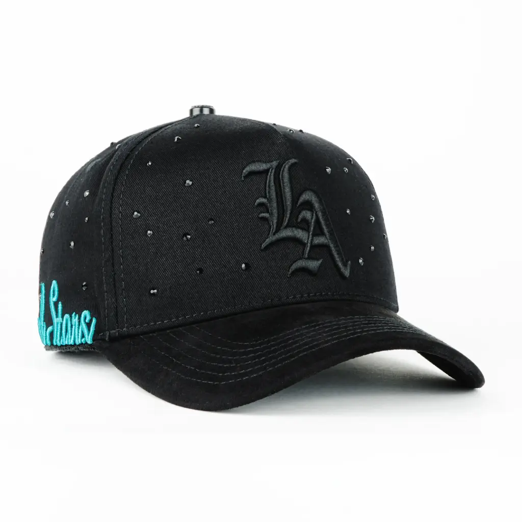 Gorra Cash Only CITY OF STARS BLACK | Snapback Visera Curva