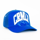 Gorra Crime Life ICON STARS MESH BLUE | Snapback Visera Curva