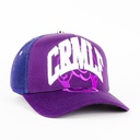 Gorra Crime Life ICON STARS MESH PURPLE | Snapback Visera Curva