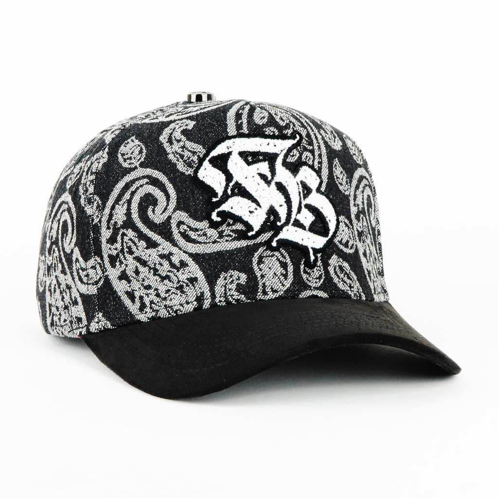 Gorra Fucken Bastard FB BANDANA BLK/WHT | Snapback Visera Curva