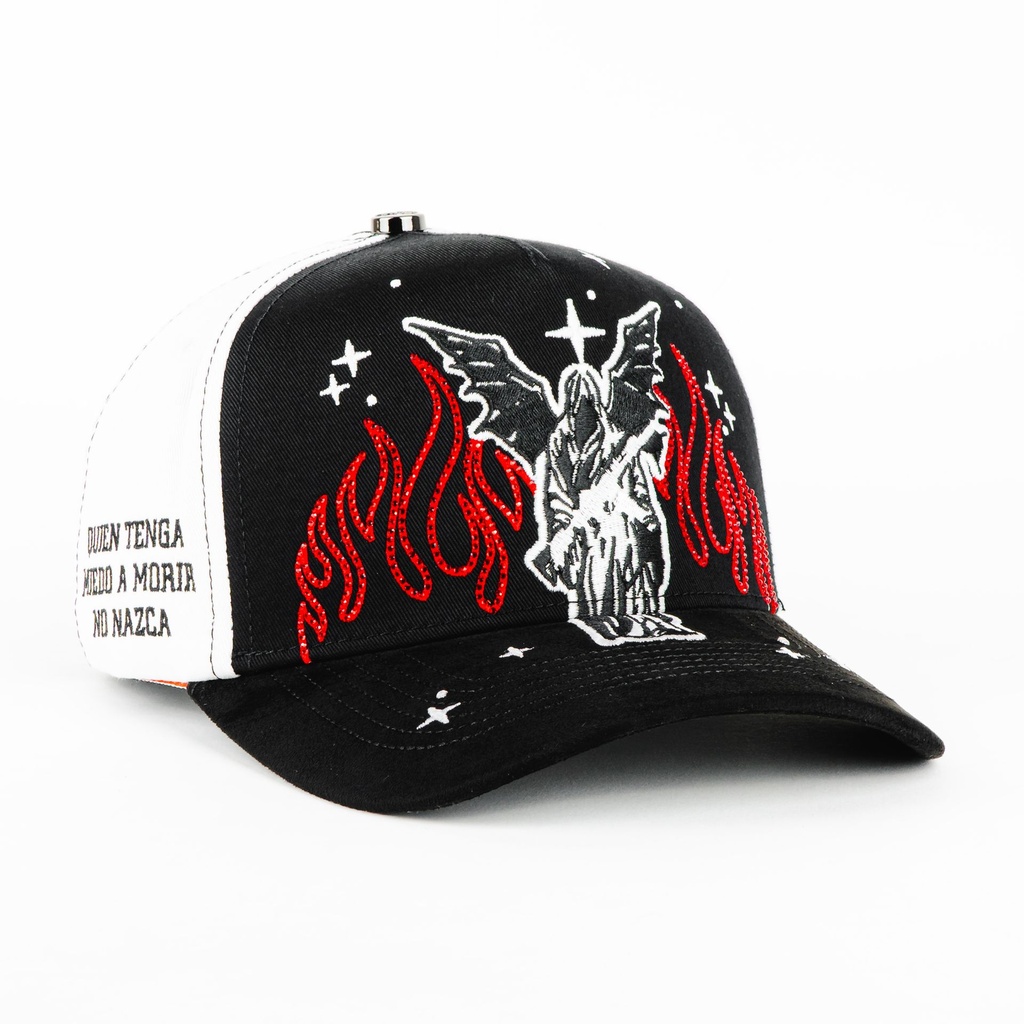 Gorra Fucken Bastard BASTARD 78 BLACK| Snapback Visera Curva