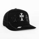 Gorra BiggBoss BENDICION ALL BLK | Snapback Visera Semicurva