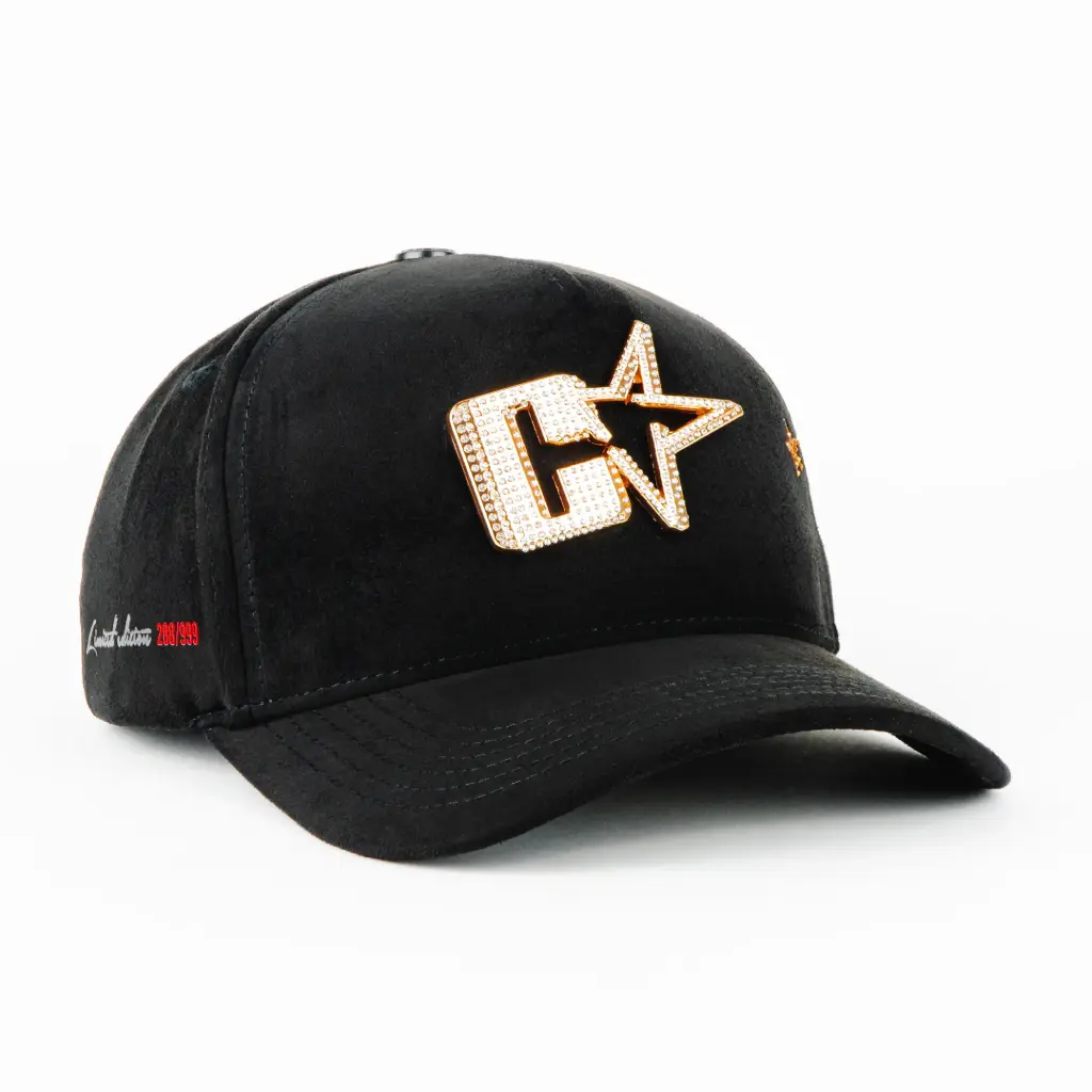 Gorra Cash Only CO BLING STAR BLK | Snapback Visera Semicurva