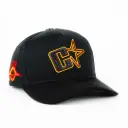 Gorra Cash Only THE STAR IN ORANGE | Snapback Visera Semicurva