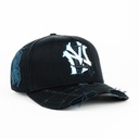 Gorra Gallo Fino NY X LA BLACK | Snapback Visera Semicurva