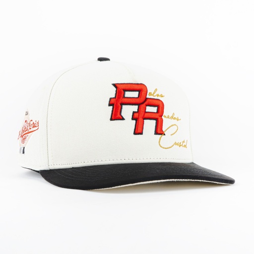 [ETC10008] Gorra El Tiros Caps PRC POLVO RUEDAS CRISTAL NATU/BLACK | Snapback Visera Semicurva