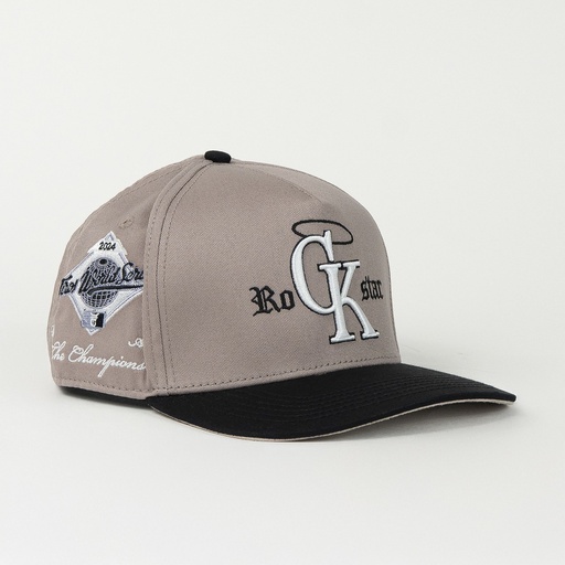 [ETC10019] Gorra El Tiros Caps ROCKSTAR BROWN/BLACK de Tela | Snapback Visera Semiplana