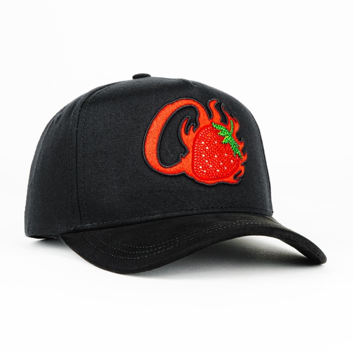 [MZ11] Gorra Mz Hats ONLY FRESITAS BLACK VISOR SUEDE | Snapback Visera Semicurva