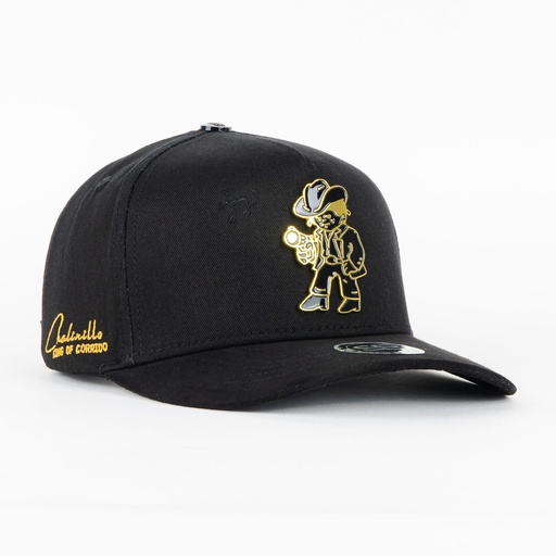 [SB10022] CHALINILLO BLACK/GOLDEN
