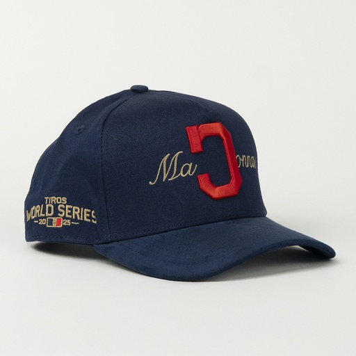 [ETC'01004] Gorra El Tiros Caps MADONNA NAVY VISOR SUEDE de Gamuza | Snapback Visera Plana