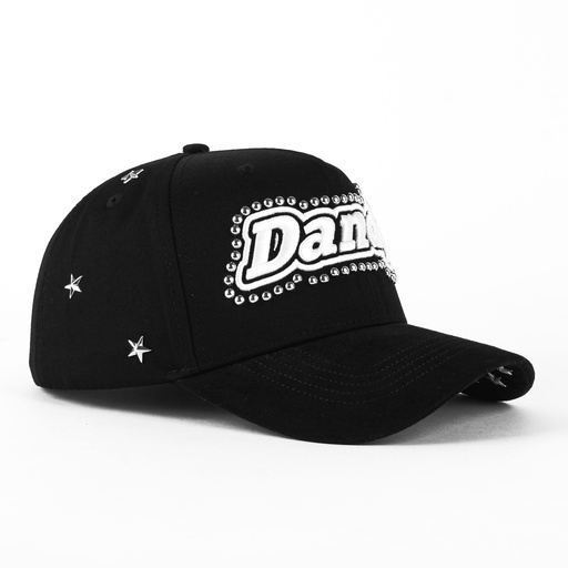 [DAN10] STAR & STUDS BLACK/WHITE