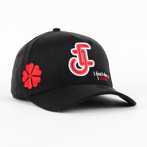 [003405] Gorra JC HATS CHASSE BLACK | Snapback Visera Curva