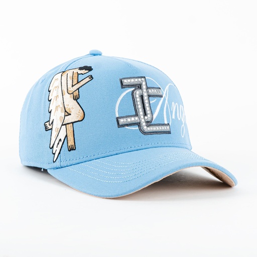 [003394] Gorra JC HATS DIVINE BLUE | Snapback Visera Curva