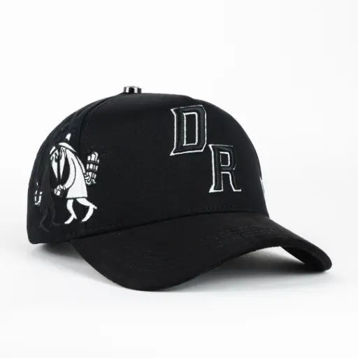 [DR01] Gorra El Dreamer Hats TRUST ISSUES BLK VISOR SUEDE | Snapback Visera Curva