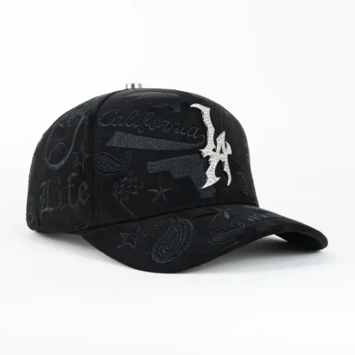 [DR04] LA LIFE BLACK SUEDE
