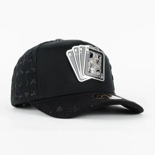 [GORCAP22711] POKER KINGS METAL BLK