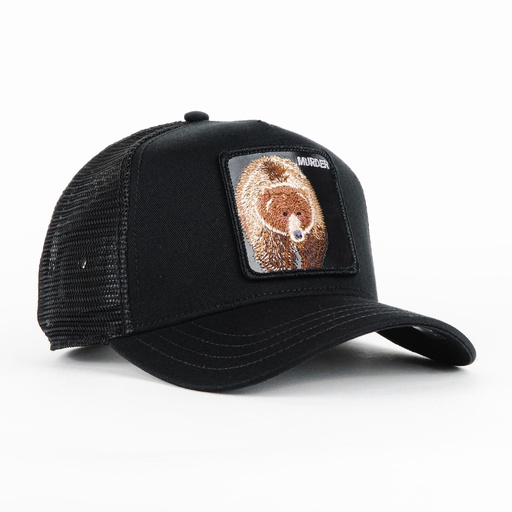 [090625544102] Gorra Goorin Bros THE MURDER BEAR | Snapback Visera Curva
