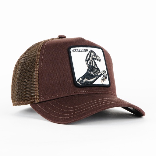 [090625671006] Gorra Goorin Bros THE STALLION BROWN | Snapback Visera Curva
