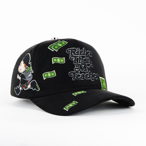 [BOBA10007] Gorra Boba Hats REACHER BLACK | Snapback Visera Semicurva