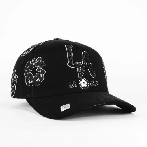 [BBIG43] Gorra Bigg Boss LA NUBES KEVIN BLK | Snapback Visera Semicurva