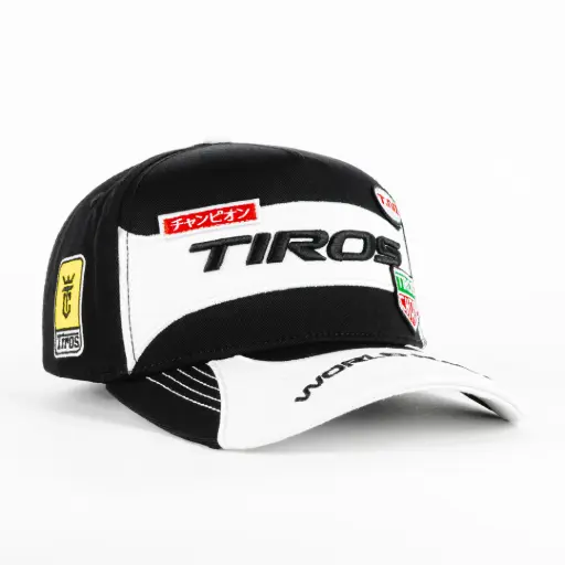 [ETC10046] Gorra El Tiros Caps RACING BLACK | Snapback Visera Curva