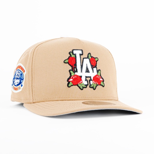 [117699396458] Gorra New Era A-Frame DODGERS 1955 CAMEL 950F | Snapback Visera Semicurva