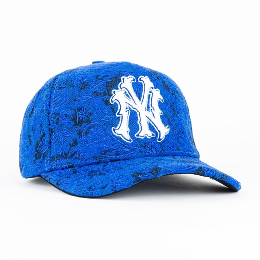 [HIDDEN01] Gorra Don Hats NY PAISLEY BLUE ROYAL | Snapback Visera Semicurva