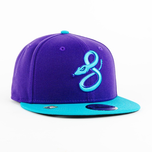 [198582984297] Gorra New Era DIAMONDBACKS PURPLE/TEAL | Snapback Visera Semicurva
