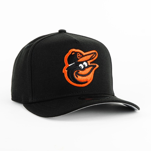 [198359201626] Gorra New Era ORIOLES BLACK/ORANGE 950F | Snapback Visera Semicurva