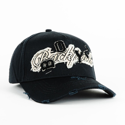 [31hats15] Gorra 31 Hats BACKPACK BOYZ BLACK | Snapback Visera Semicurva